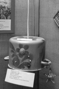 Абажур действующий и вполне пригодный для жизни