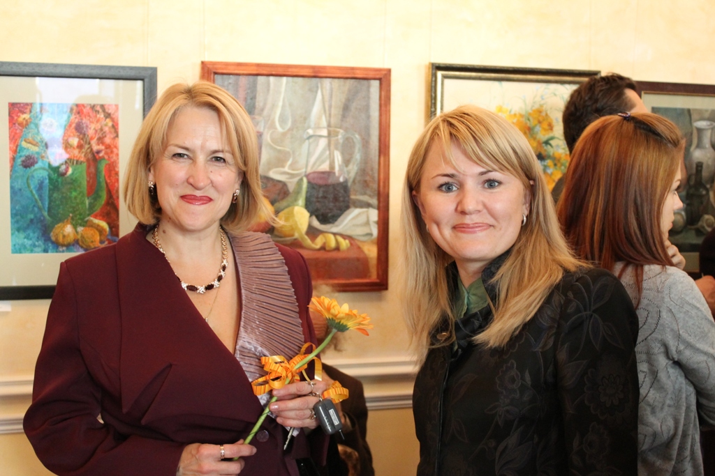 Открытие выставки работ Студии "Творчество"