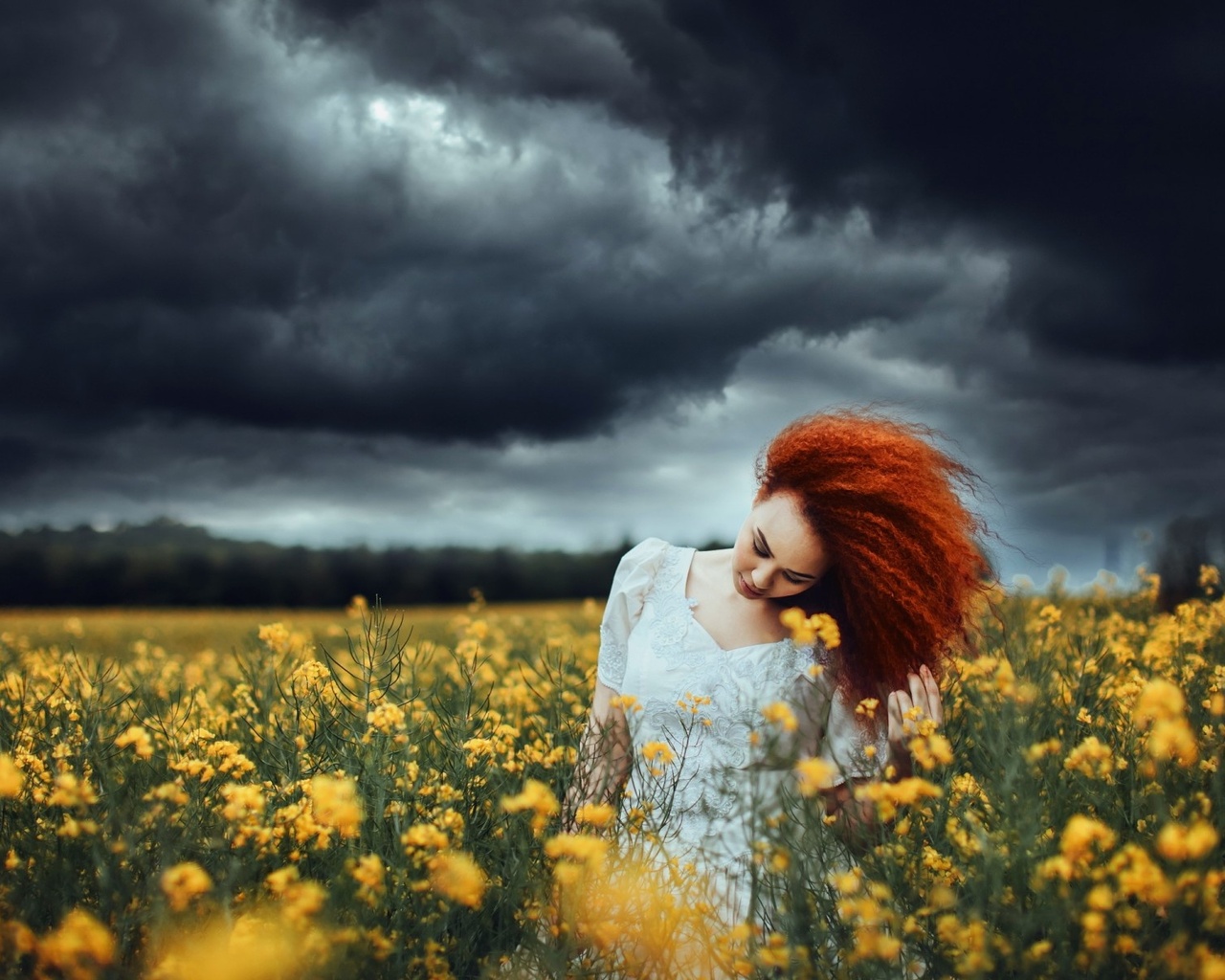 Очередная рыжая)))))