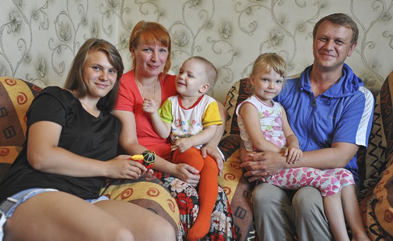 Моя семья. Старший сын на учёбе.