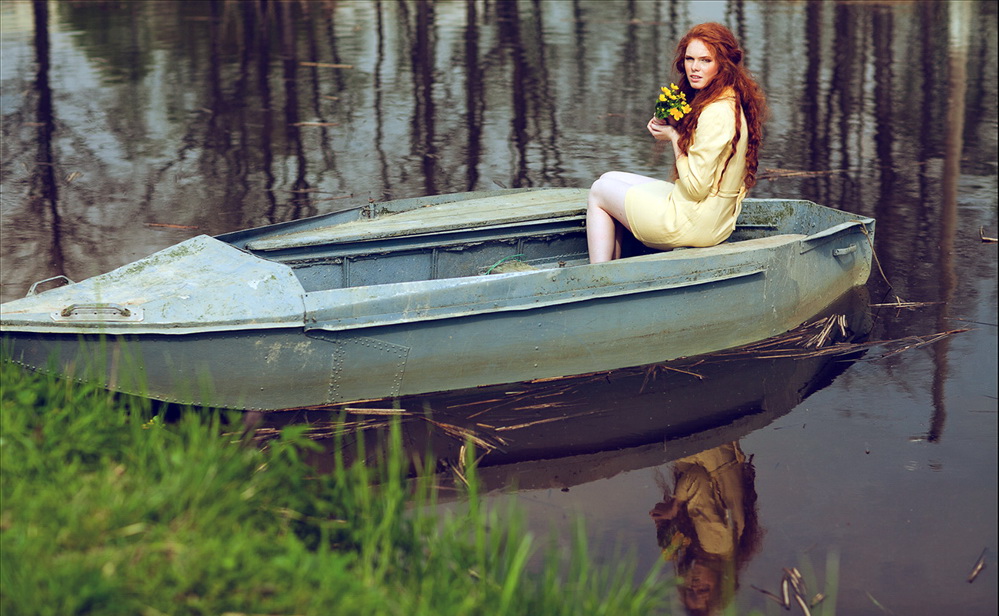 Очередная рыжая)))))