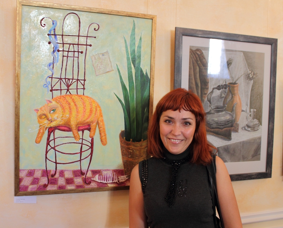 Открытие выставки работ Студии "Творчество"