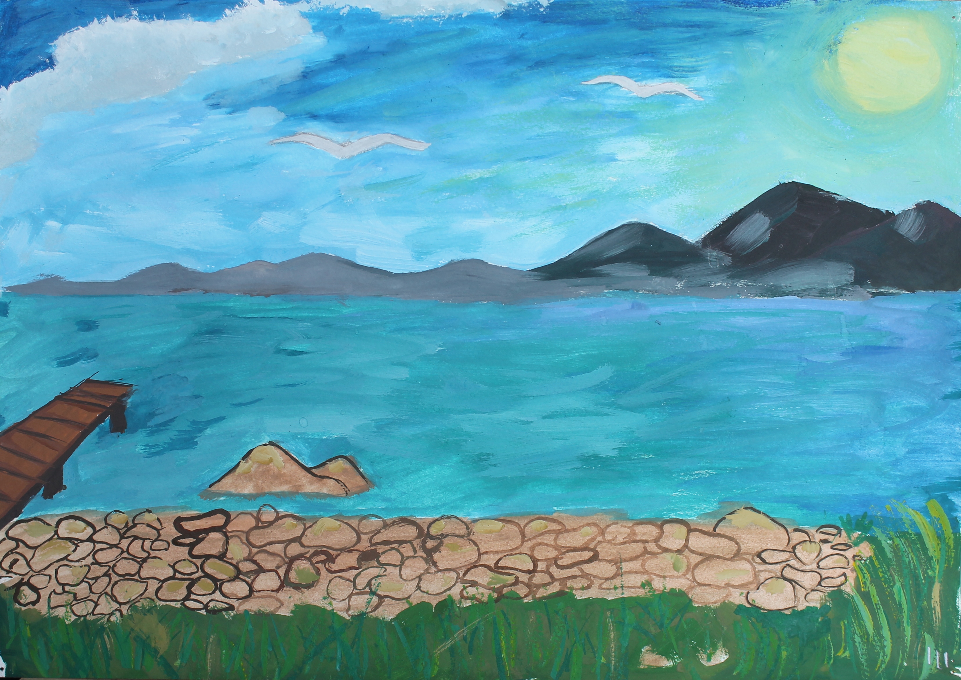 Ольхина Настя 11лет.На Байкале