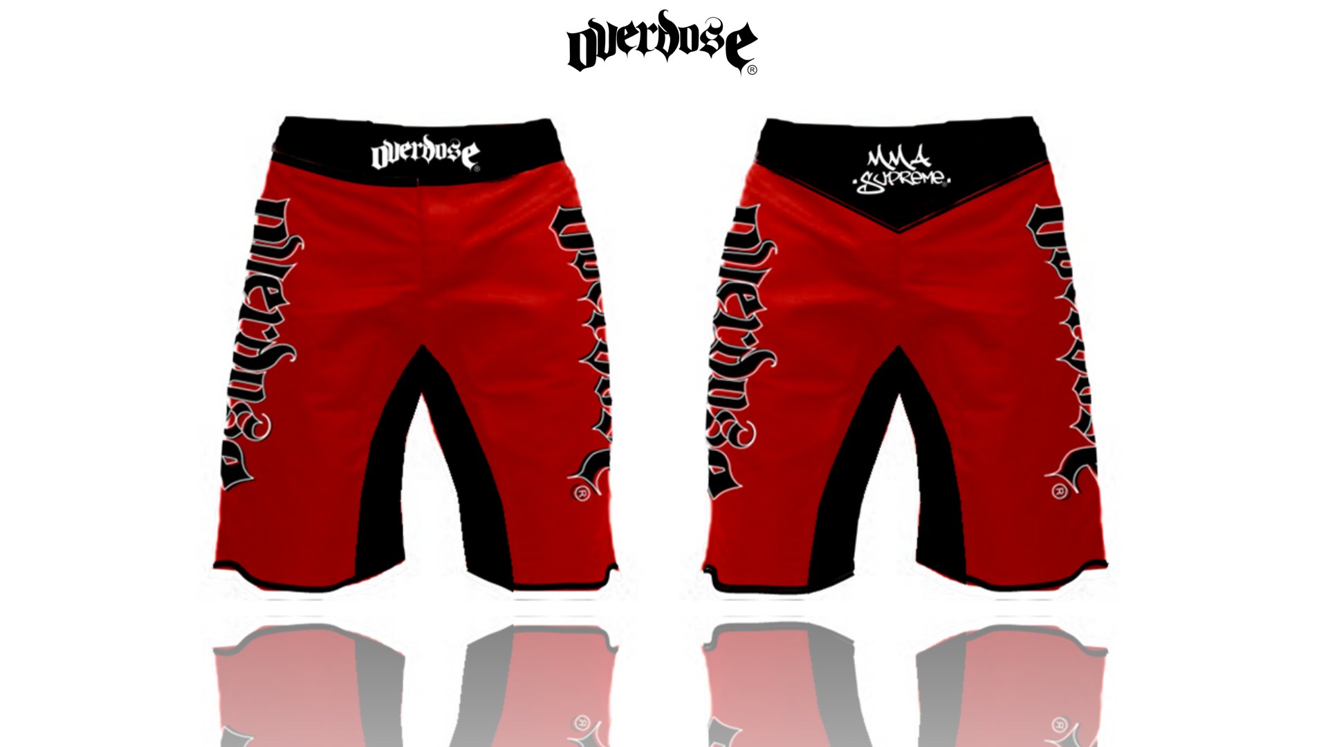 ARMBAR MMA SUPREME SHORTS (RED)