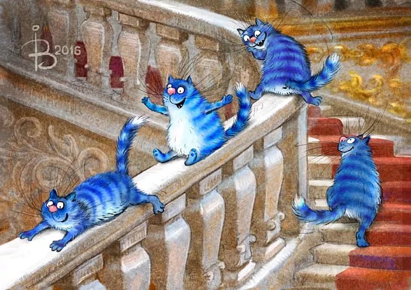 Сирегин кот в Эрмитаже