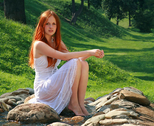 Очередная рыжая))))))