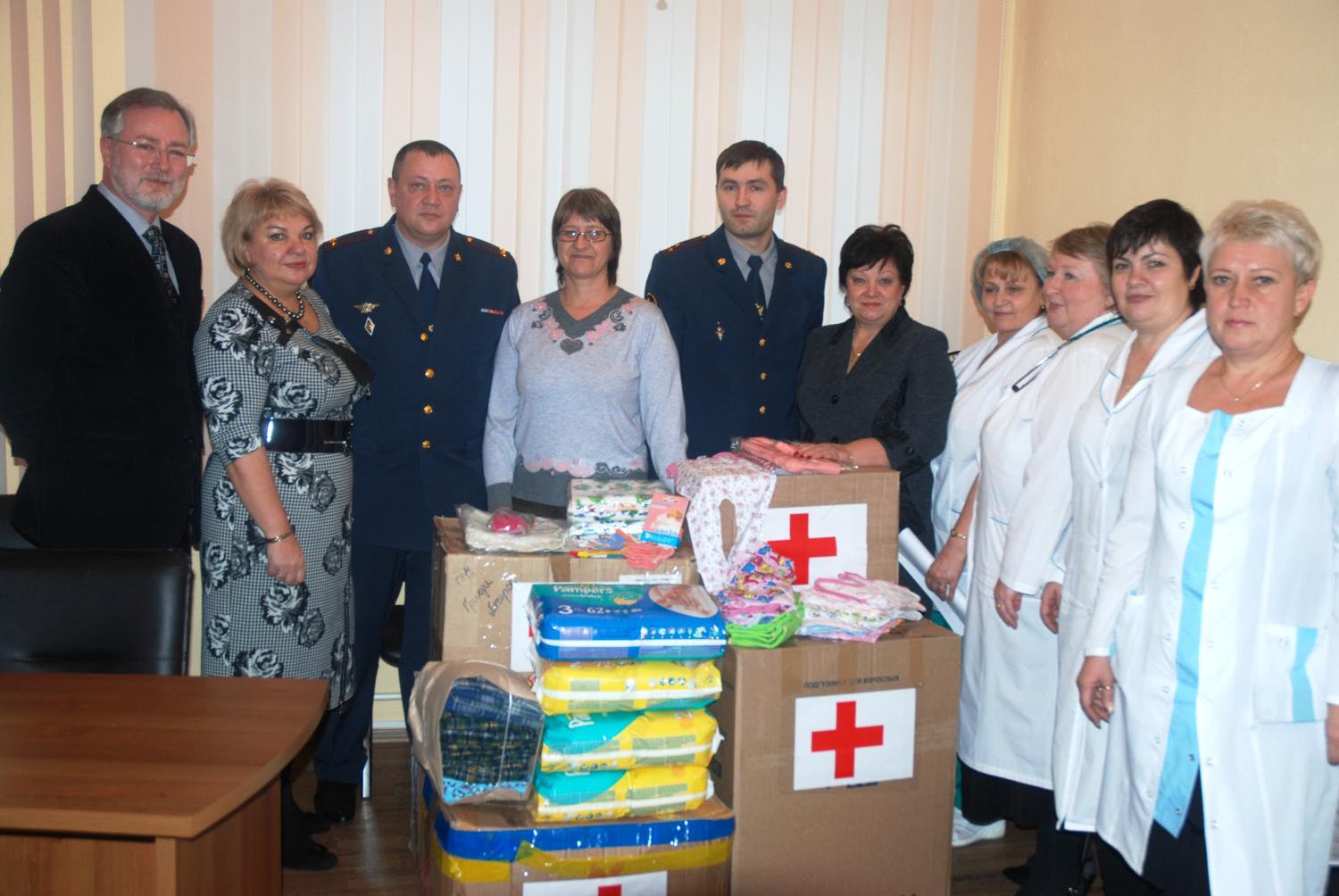 Ангарское отделение организации «Красный Крест» и ИК-11 организовали благотворительную акцию для детей-отказников