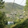 Подъем на канатной дороге