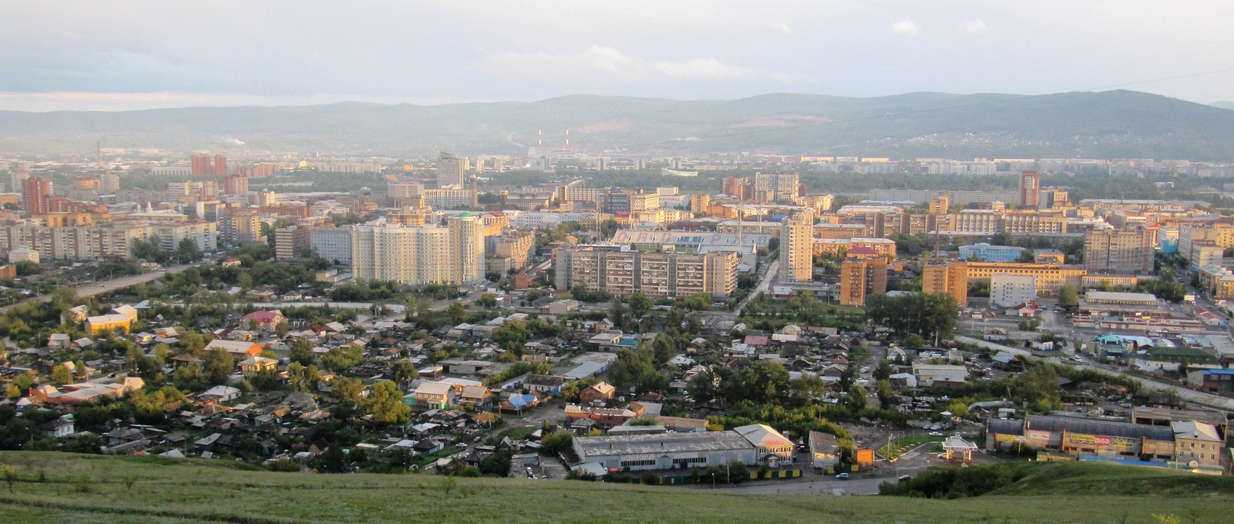 Красноярск. Вид с часовни