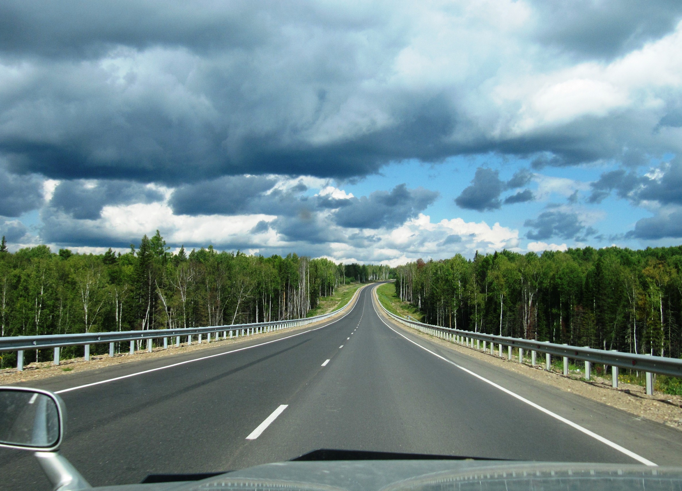 Ляпота! Все б дороги такие были!