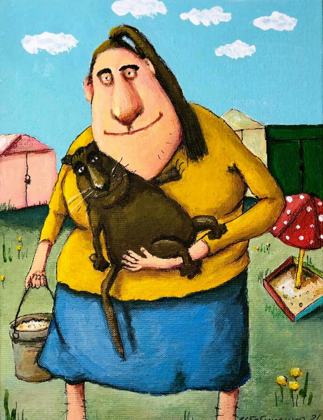 Песочек для засранца)))))