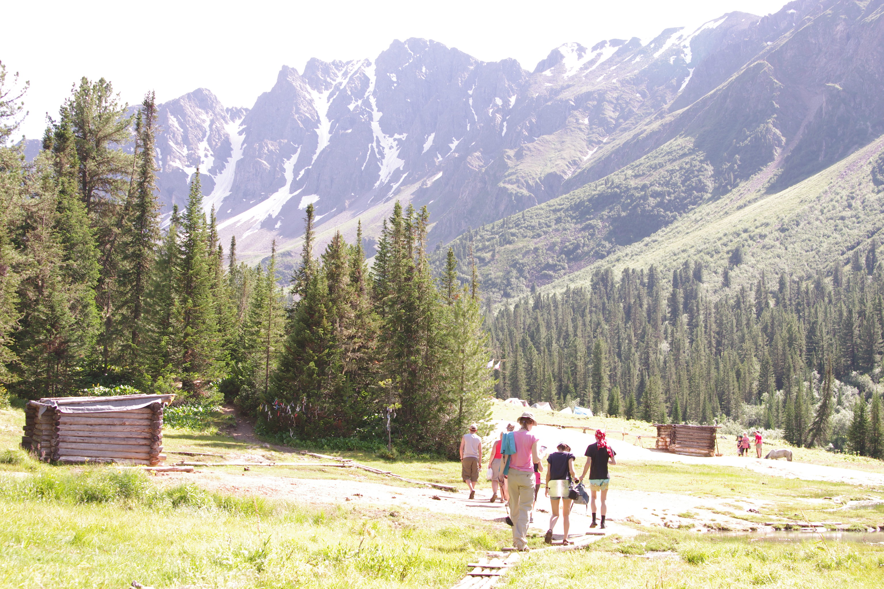 баня в горах - это кайф