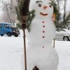 Снеговик и котэ