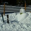 Снеговик:к олимпиаде готов!