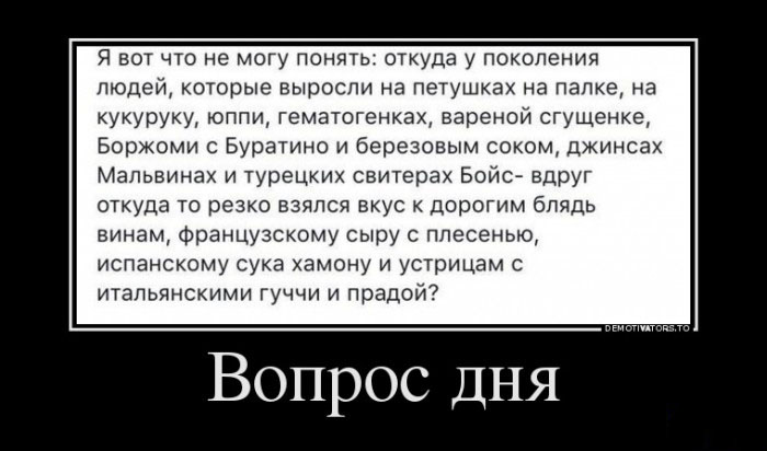 Вопрос дня