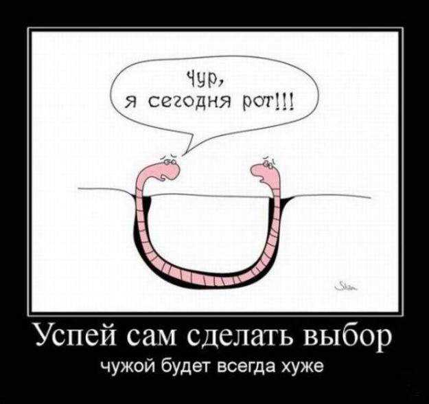 Успей сделать выбор