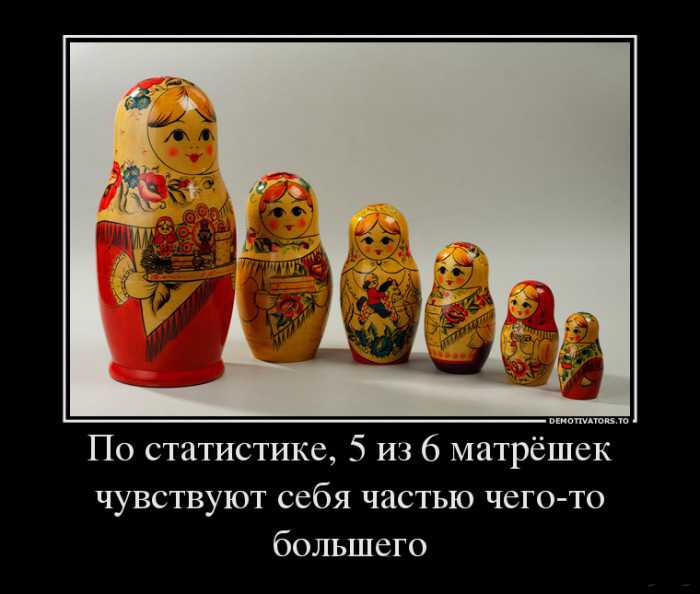 Статистика матрешек
