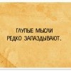 Глупые мысли Глупые мысли