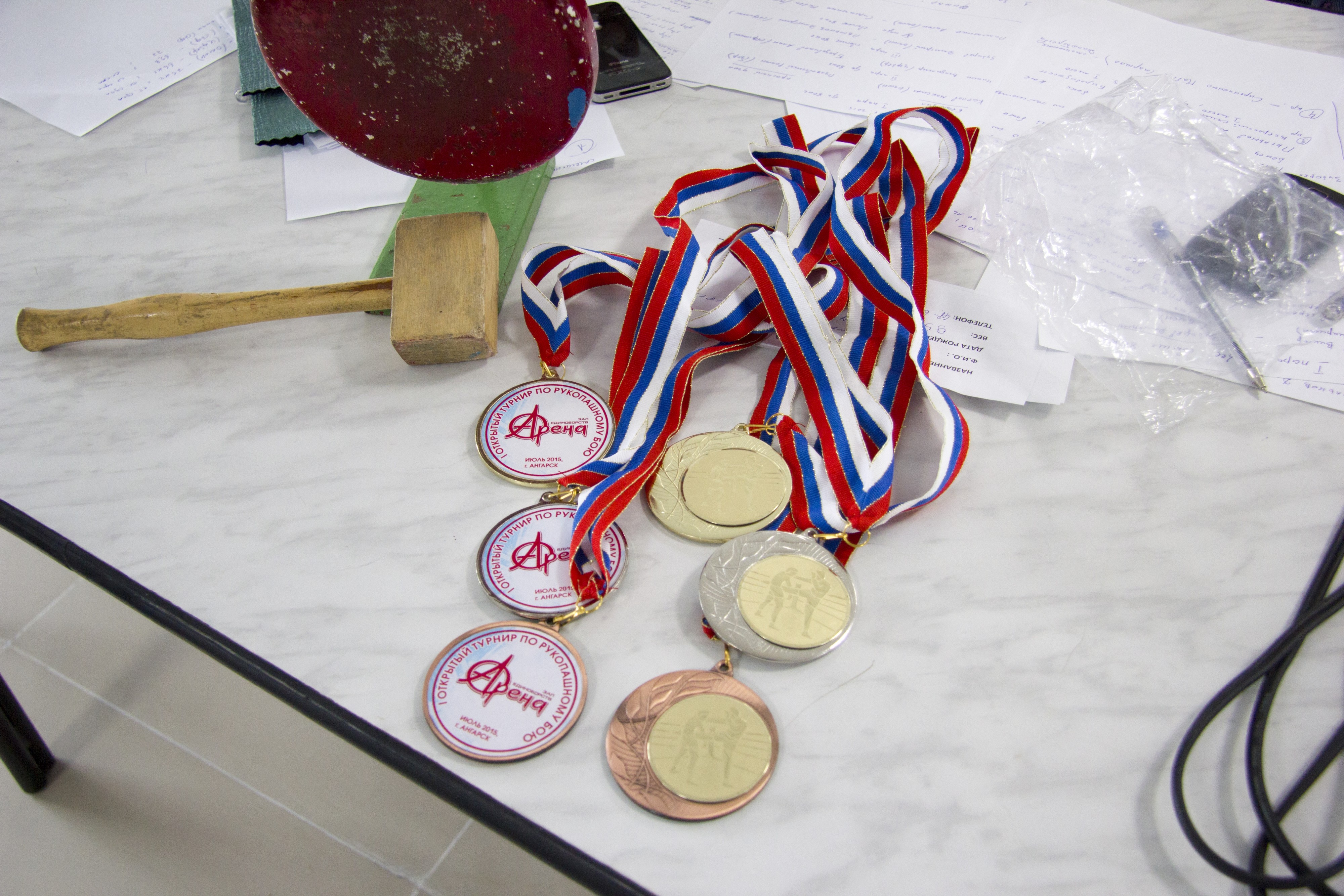 1-й открытый чемпионат на кубок зала единоборств "Арена".