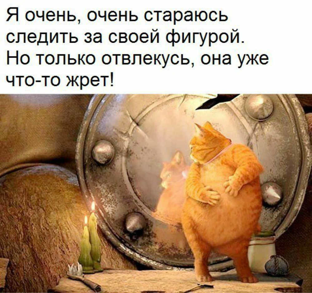 Слежу за фигурой