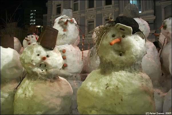 Снеговик-Жуков:я объявляю голодовку