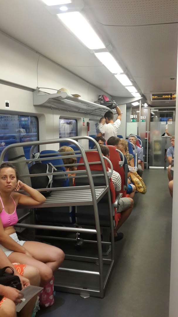 электричка Олимпийский парк - Сочи