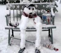 Снеговик-Сирёга