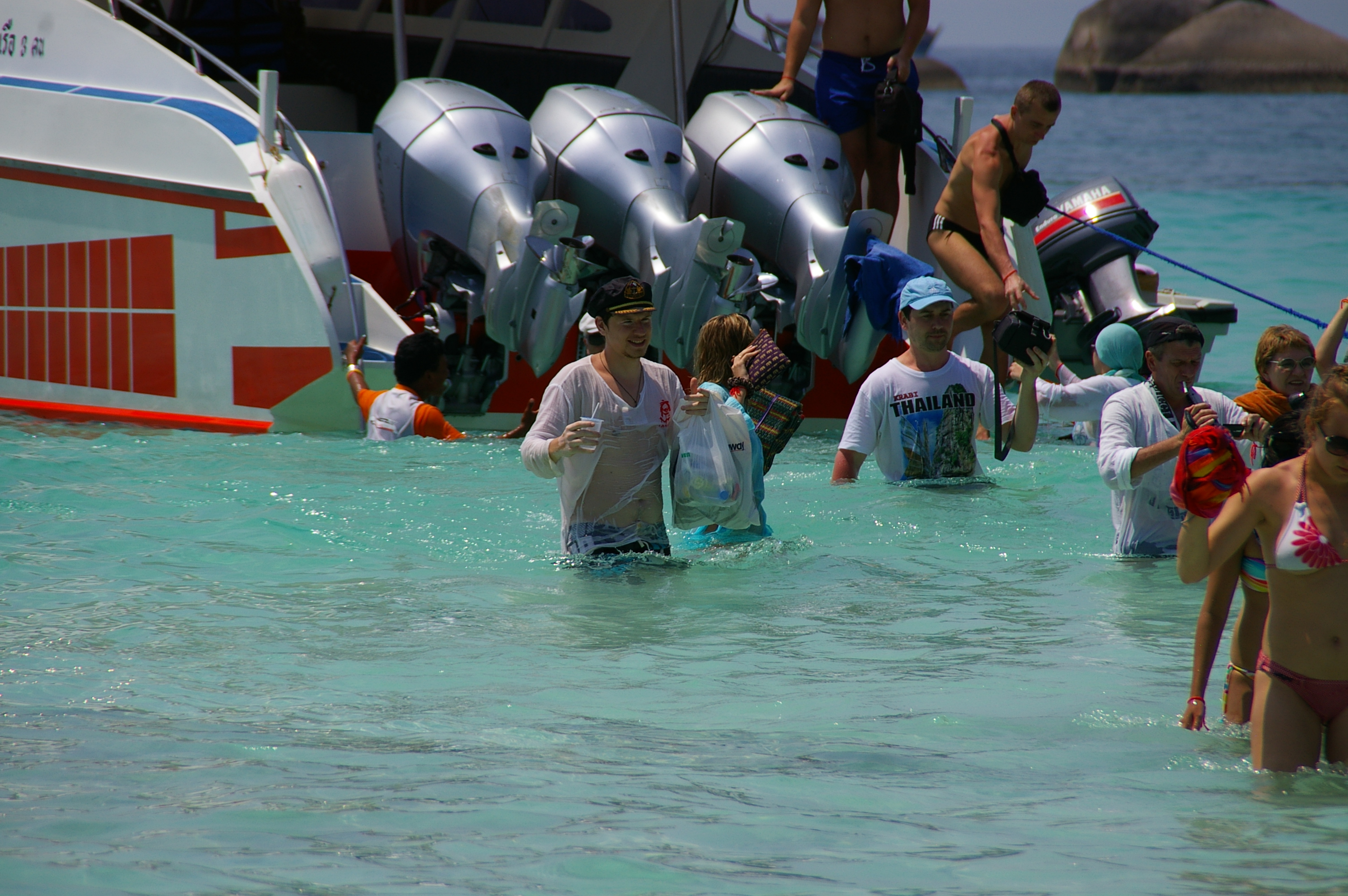 выгрузка на Симиланы 