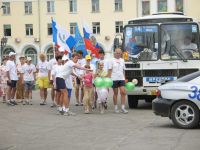 Бегуны решили пробежать по Ангарску до конца проспекта Карла Маркса