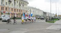 Два ангарских велосипедиста присоединились к ним: наверное, до выезда из города