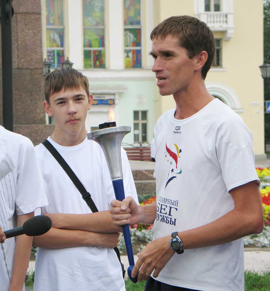 Ангарчанам рассказали об истории пробега