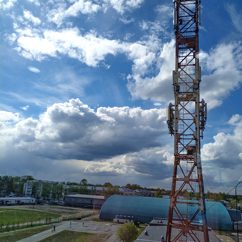 В день празднования 70-летия города Ангарска - шикарное небо!