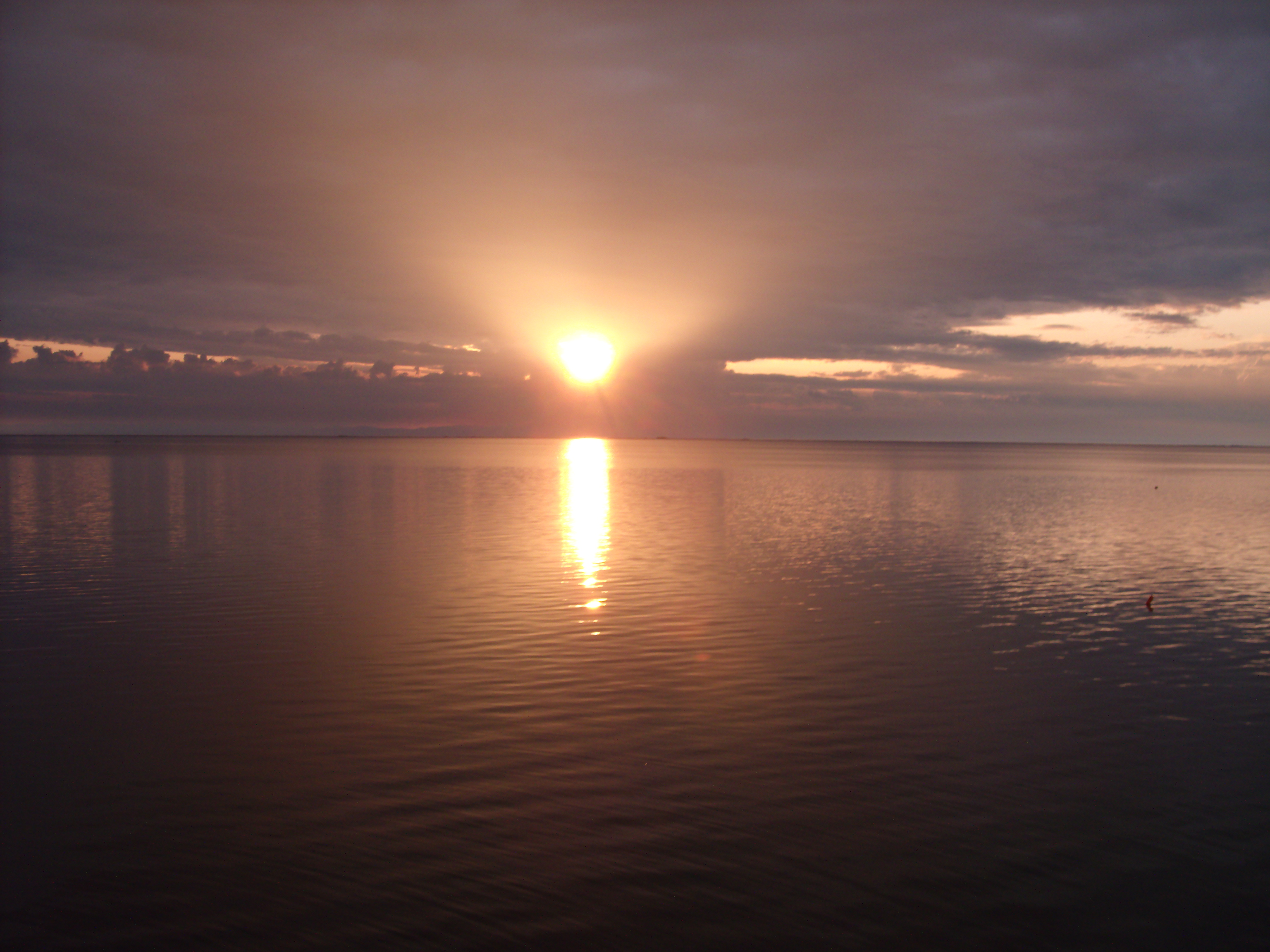 Ещё один закат на Байкале.