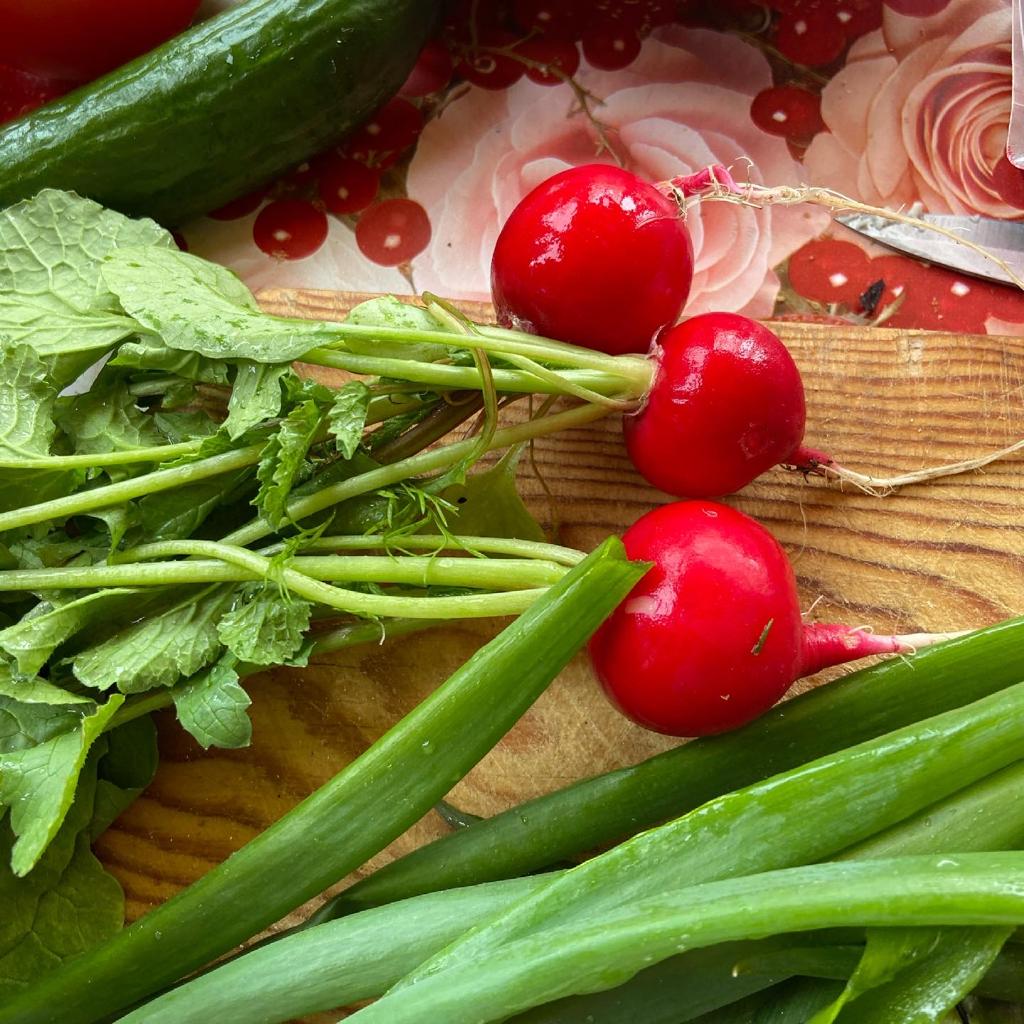 Ты посмотри какой редис,