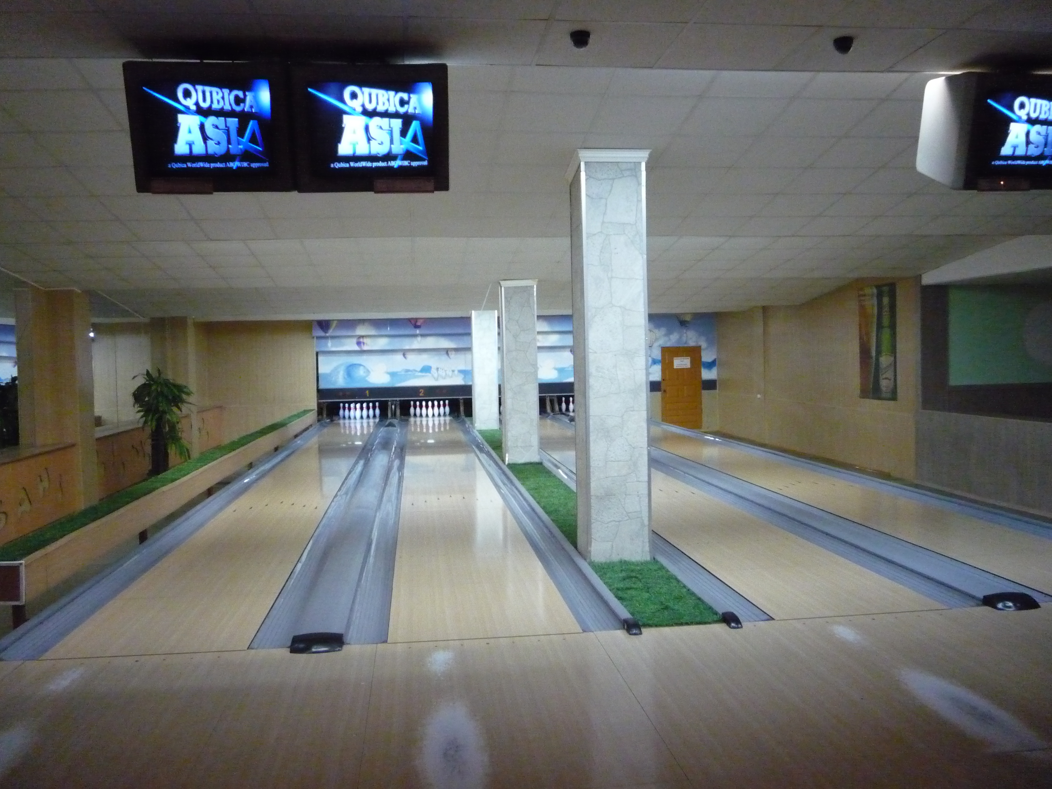 4 дорожки боулинга марки VIA Zhonglu