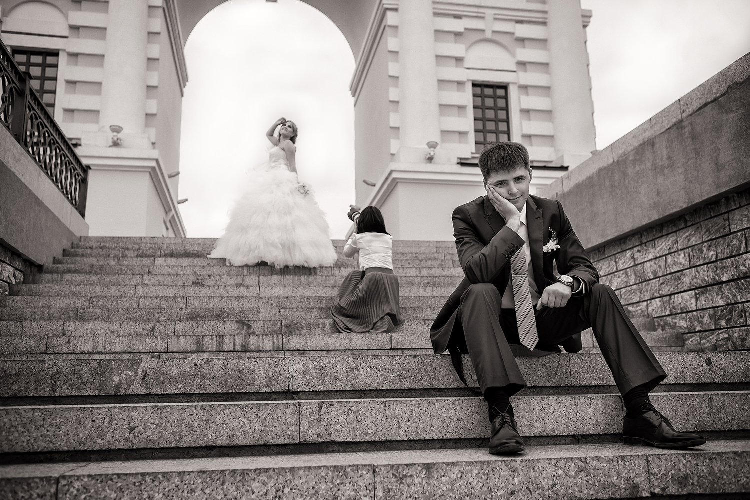 Ух уж эти ваши свадебные фотосессии =)