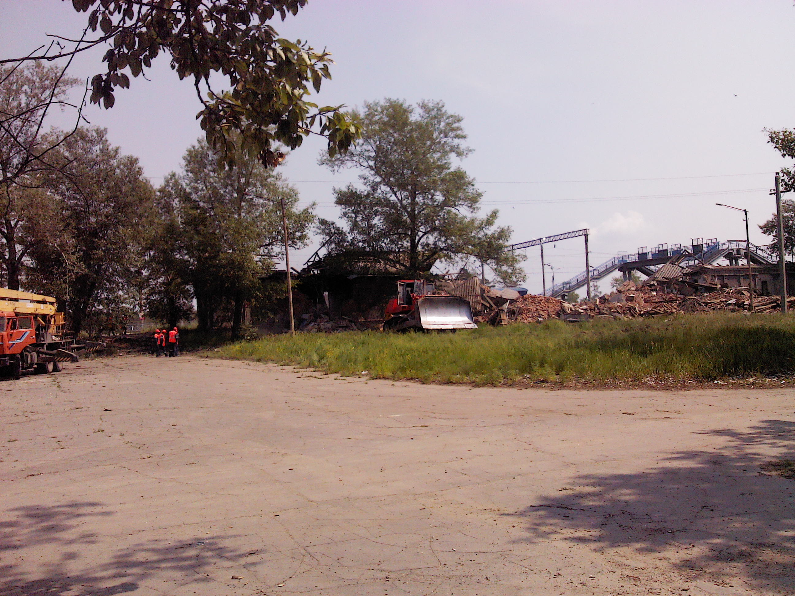 снос майского вокзала