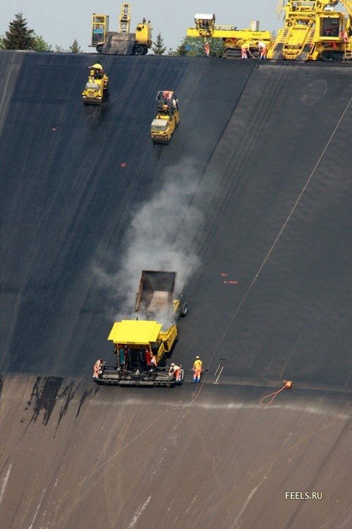 укладка асфальта