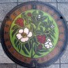 Люк в Мацуяма-Си в префектуре Эхимэ