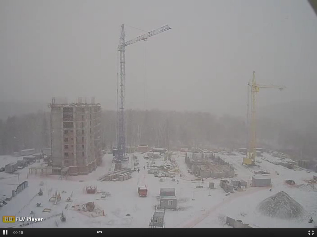 Кто хочет такого снегопада-которые наши места не знали тыщу лет? Тогда все в Новосибирск. Второй день идет.