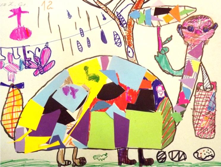 работа ученика студии творчества "MOSCA"  3 года