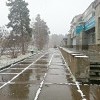 Любимый квартал ... 206 ... октябрь ... снег))))