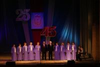 торжественная встреча в честь празднования 25-летия городского Совета ветеранов состоялась в ДК нефтехимиков