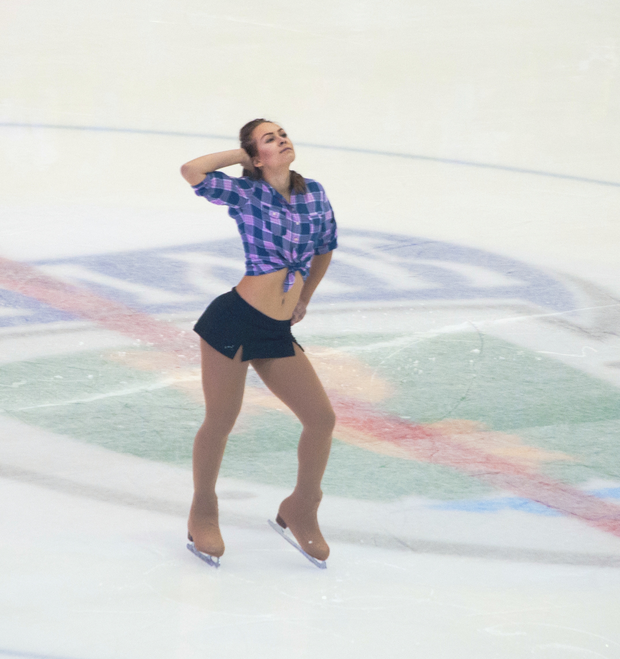 Ангарская фигуристка