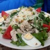 салат с курицей