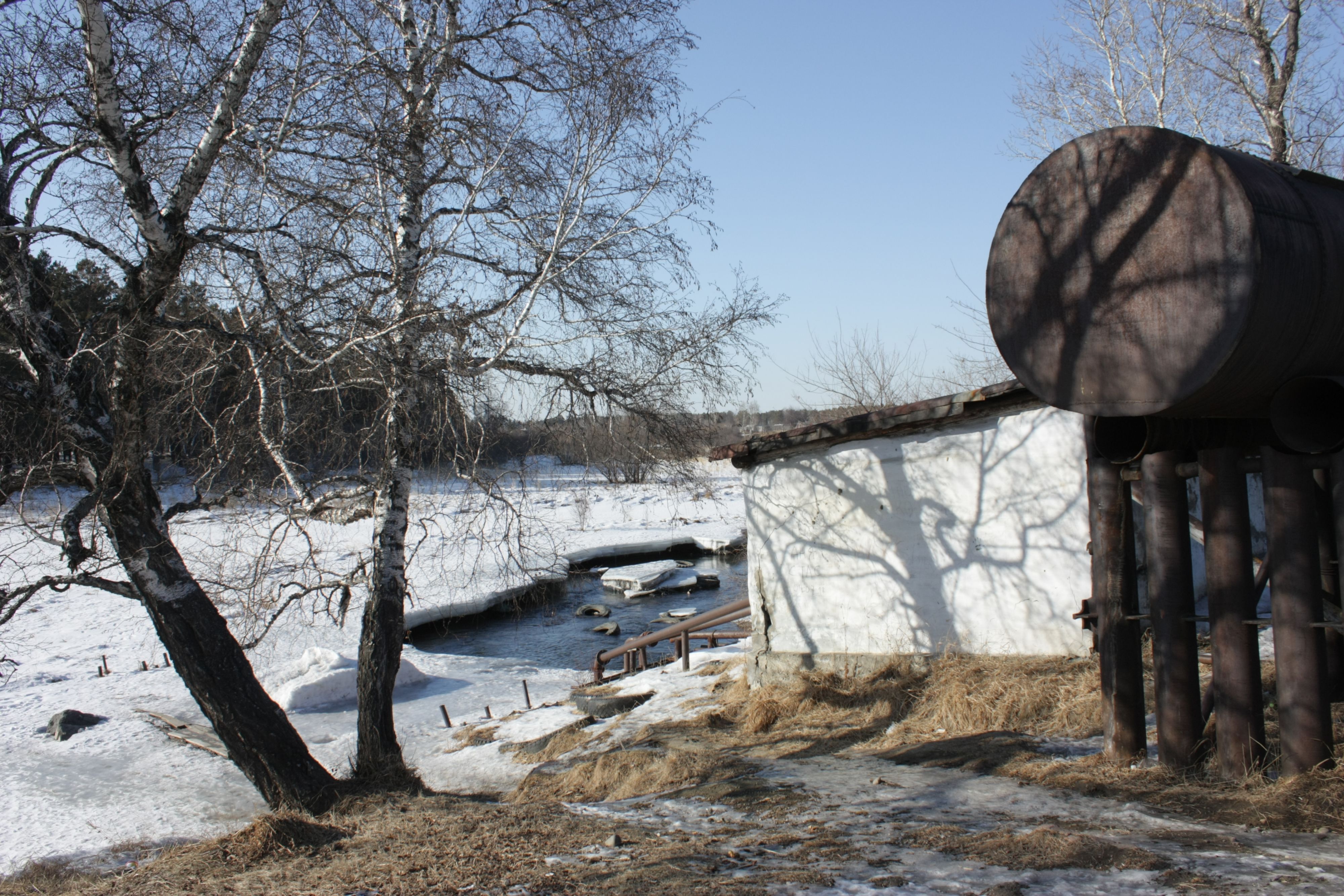 Весенняя ЖАшная водокачка