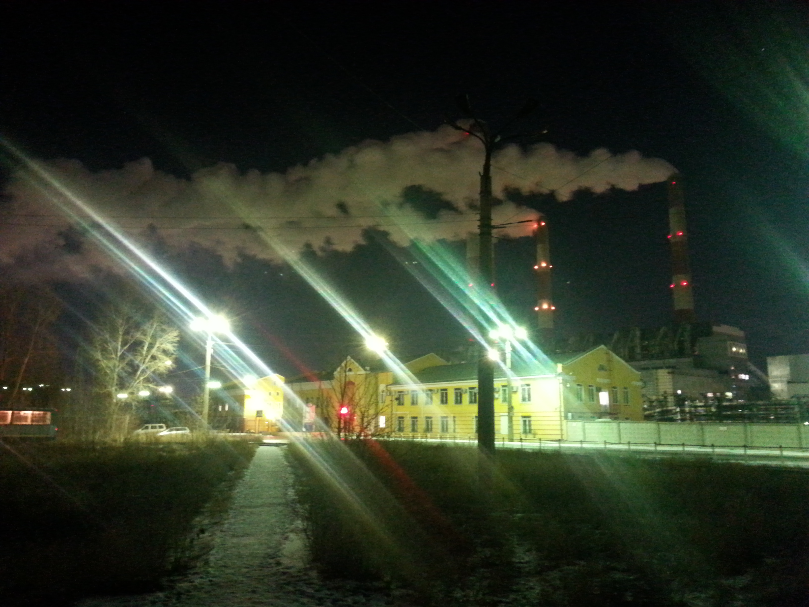 вечерняя дымила)))))