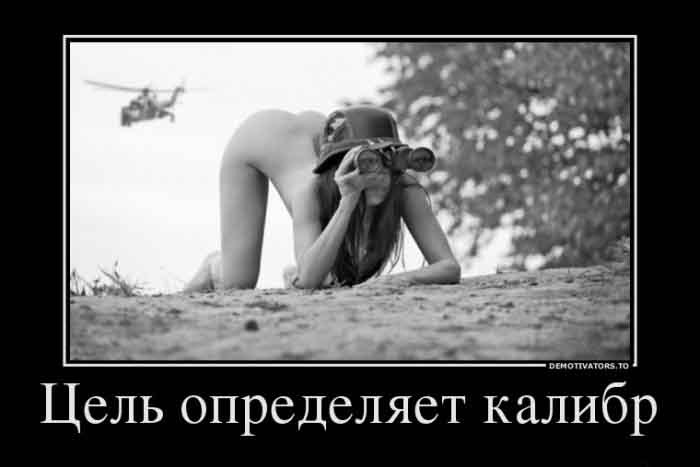 Цель определяет калибр
