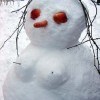 Невыспавшаяся Снеговая баба 
