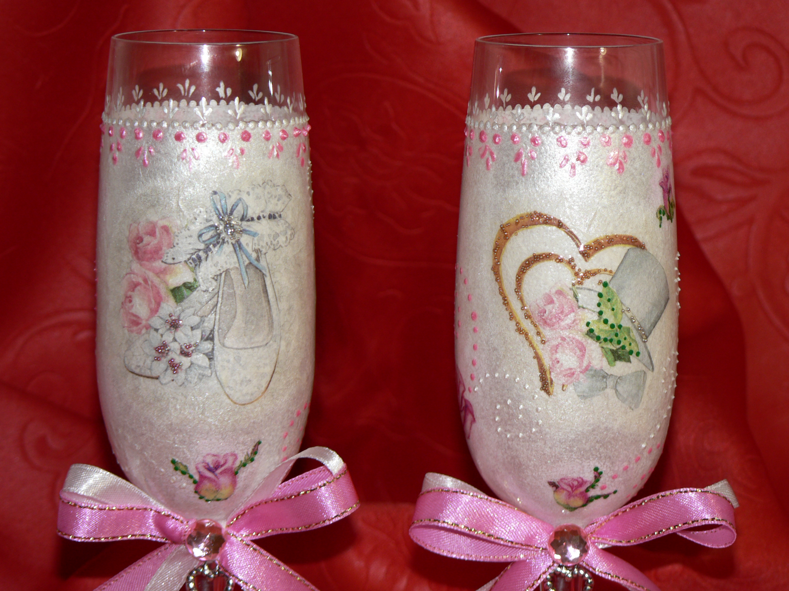 Свадебные бокалы